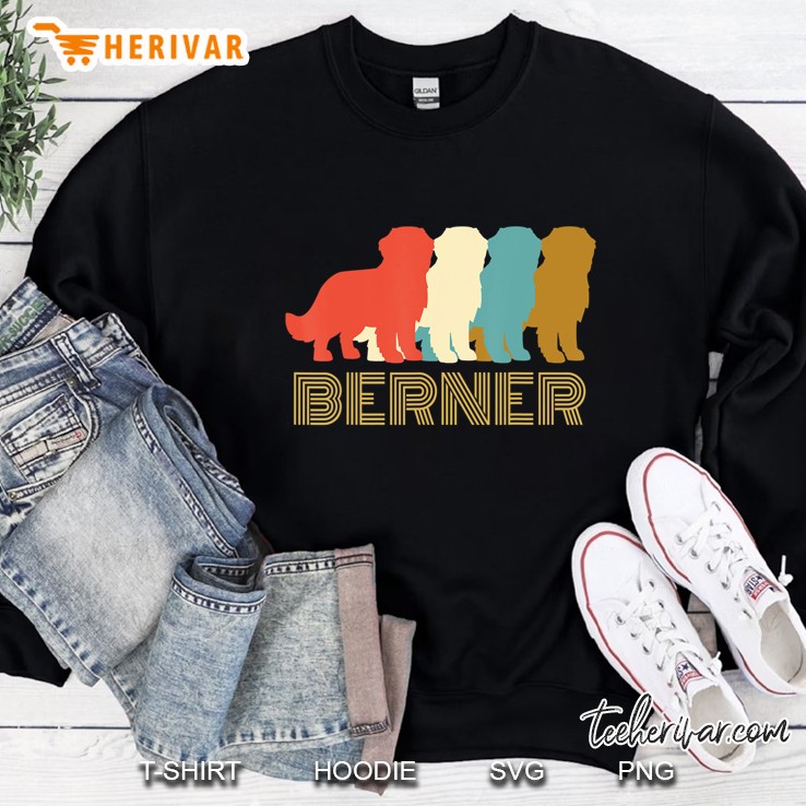 Vintage Bernese Mountain Dog , I Love My Berner Sweatshirt