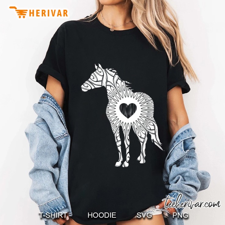 Womens Pretty Horse Tank Top Horseback Riding Equestrian Gift Tank Top Hoodie