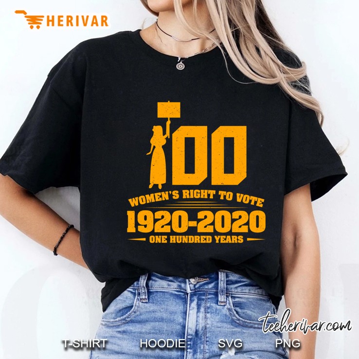 Womens Right To Vote 19Th Amendment 100Th Anniversary Hoodie