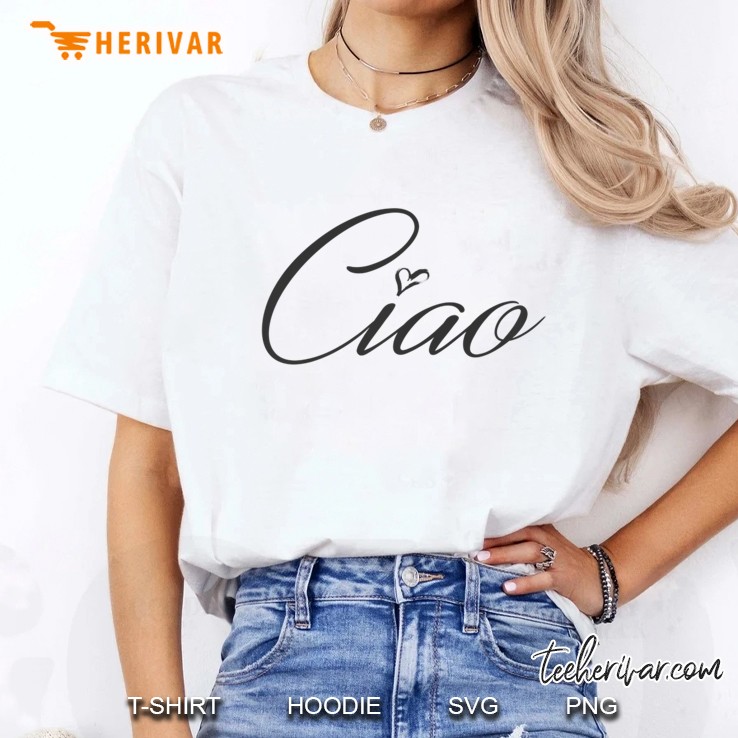 Ciao Designer Graphic Premium Vintage - Italian Ladies Tee
