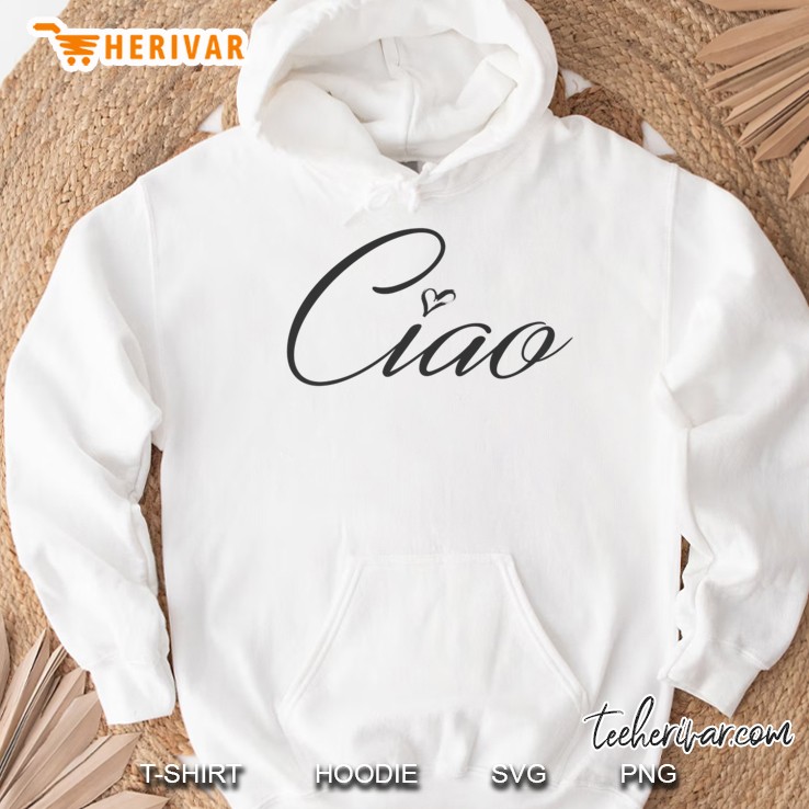 Ciao Designer Graphic Premium Vintage - Italian Hoodie