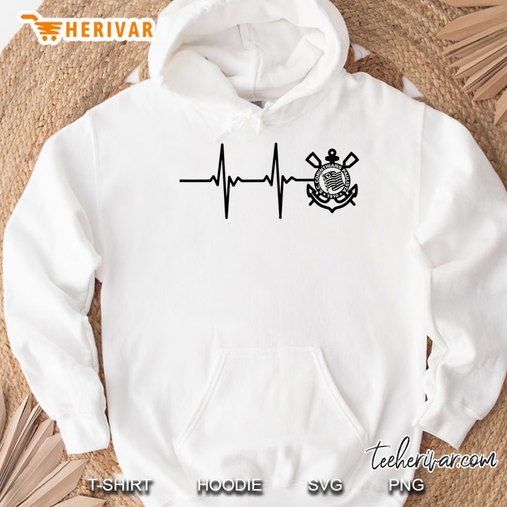 Corinthians Brazilian Heart My Love Hoodie