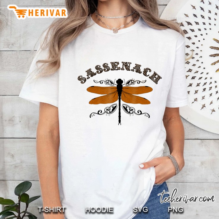 Sassenach Dragonfly Outlander Amber Ladies Tee