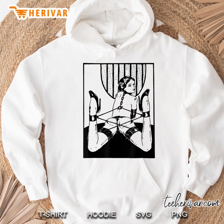 Sexy Bdsm Vintage Bondage Hot Goth Girls In Lingerie Dom Sub Hoodie