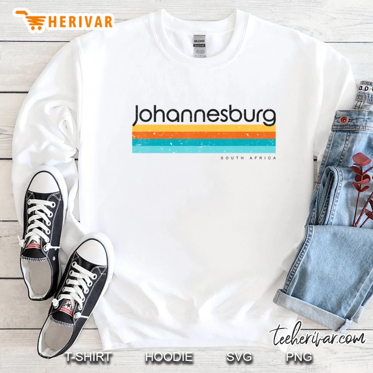 Vintage Johannesburg South Africa Retro Design Sweatshirt
