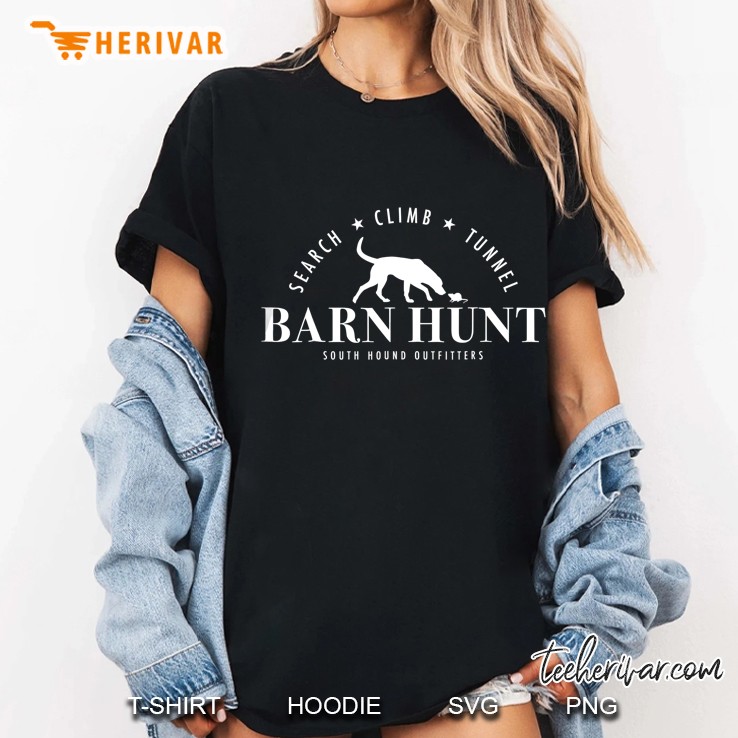 Barn Hunt Search Climb Tunnel Hoodie