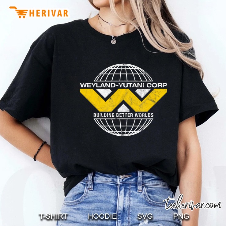 Evil Corp Weyland Yutani Science Fiction Ladies Tee