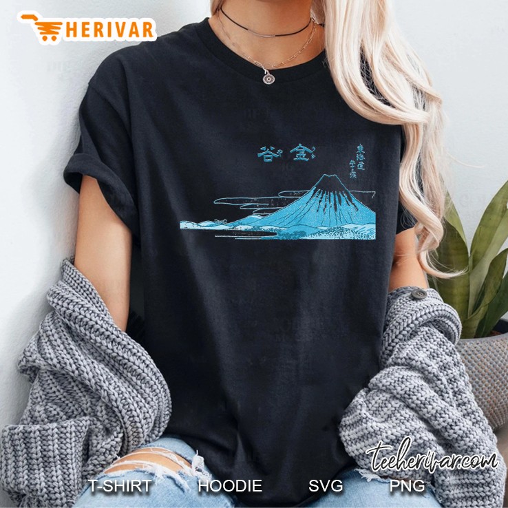 Famous Art Kanaya By Artist Katsushika Hokusai Ladies Tee