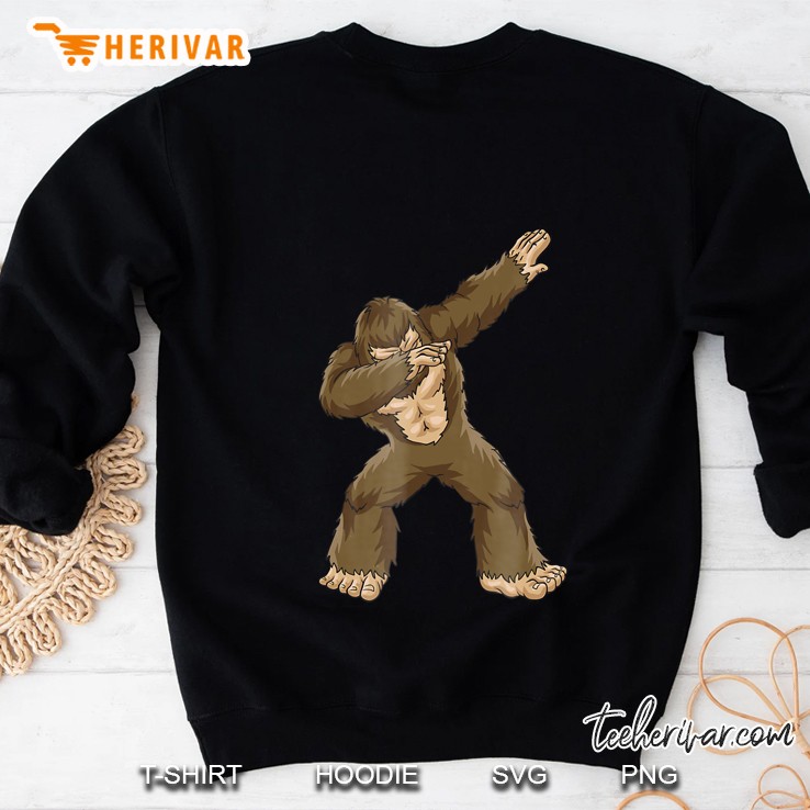 Funny Dabbing Bigfoot , Bigfoot Yeti Sweatshirt