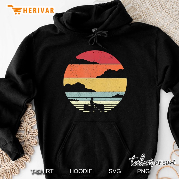 Gardener, Lawn Mower Shirt. Retro Style Groundskeeper Hoodie