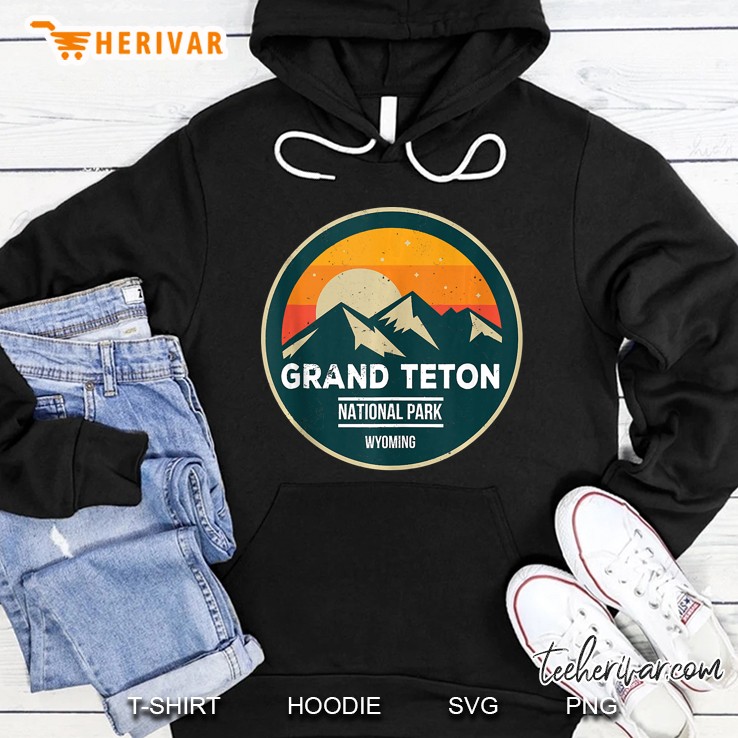 Grand Teton Tshirt For Camper, Hikers, Nature Lovers Tank Top Mugs