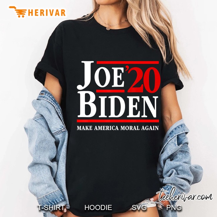 Joe Biden 2020 Make America Moral Again Election Ladies Tee