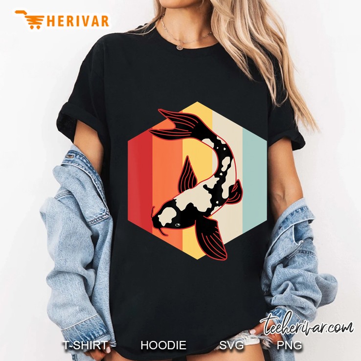 Koi Fish Design Ladies Tee