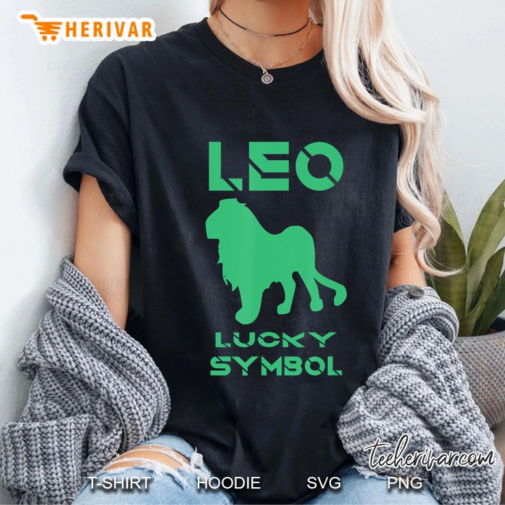 Leo Lucky Symbol Ladies Tee