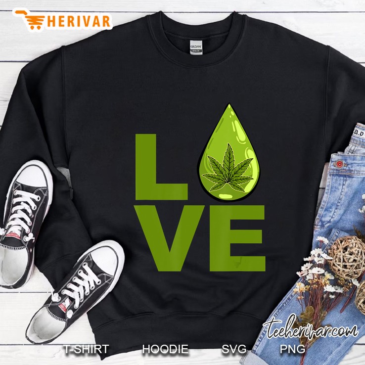 Love Cbd Dealer Cannabidiol Cannabis Leaf Hemp Oil Gift Mugs