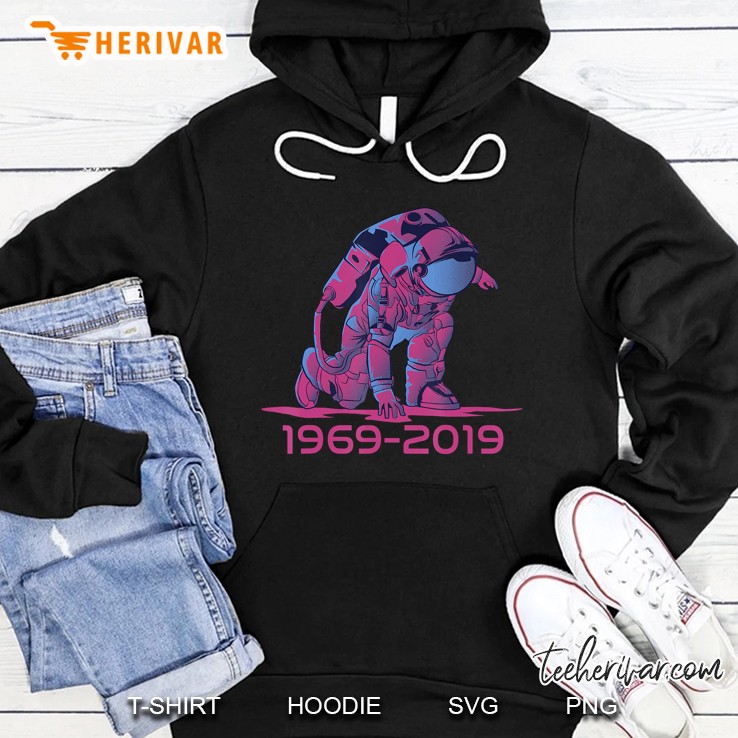 Man On The Moon 50Th Anniversary Apollo 11 Landing Hoodie