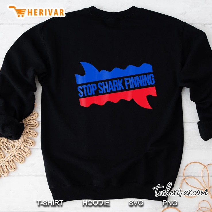 Stop Shark Finning Shirt Awareness Tee Sweatshirt