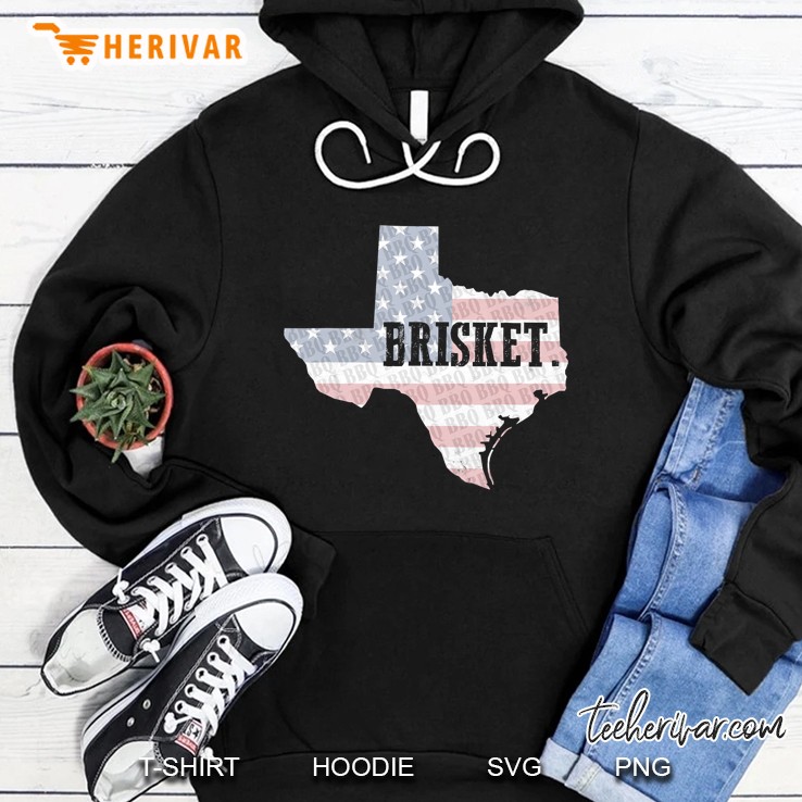 Texas Brisket Bbq Shirt For Pitmasters Hoodie