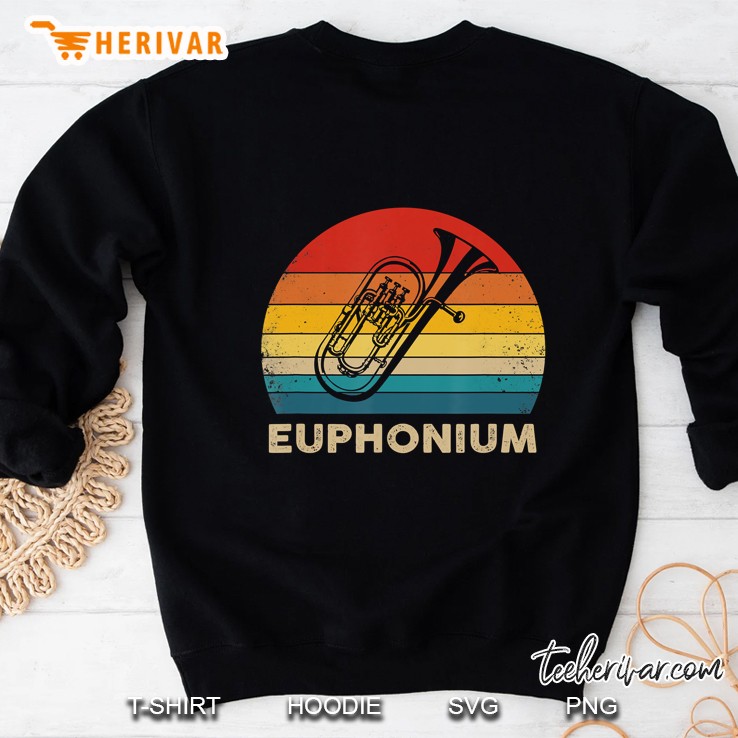 Vintage Euphonium Retro Sunset Mugs