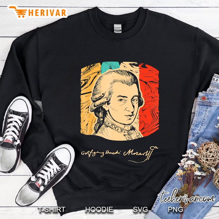 Wolfgang Amadeus Mozart Composer Musician Sweatshirt