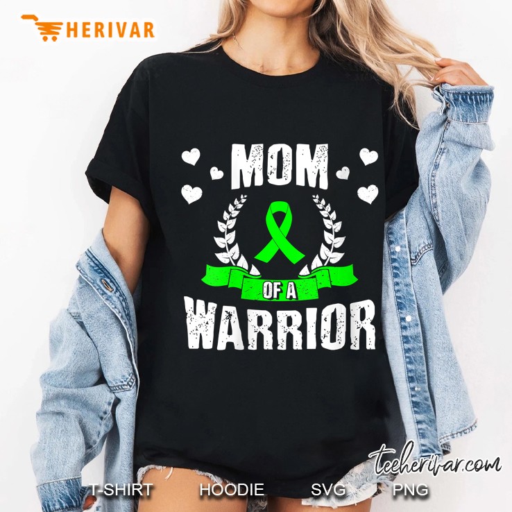 Womens Mom Of A Warrior Lymphoma Awareness Ladies Tee