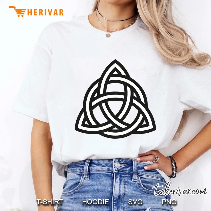 Celtic Trinity Knot - Triquetra - Spiritual Symbol Ladies Tee