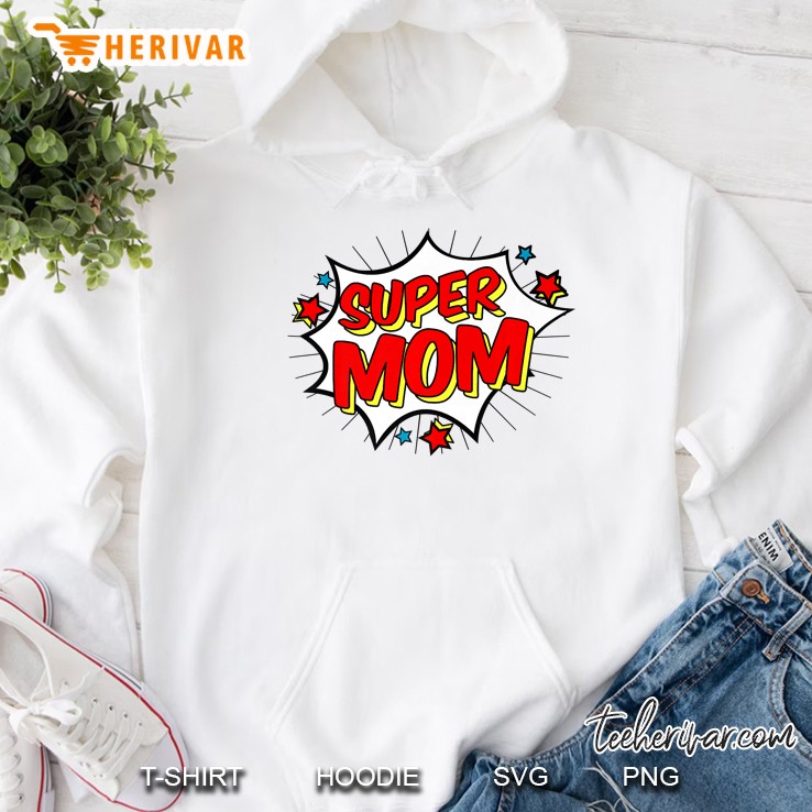 Superhero Super Mom Matching Family Hero Shirts Mugs