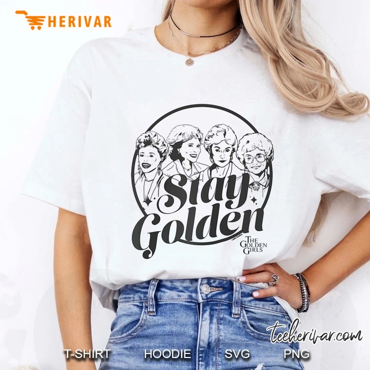 The Golden Girls Stay Golden Raglan Baseball Tee Hoodie