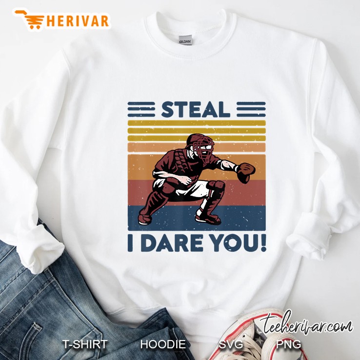 Vintage Steal I Dare You Baseball Mugs