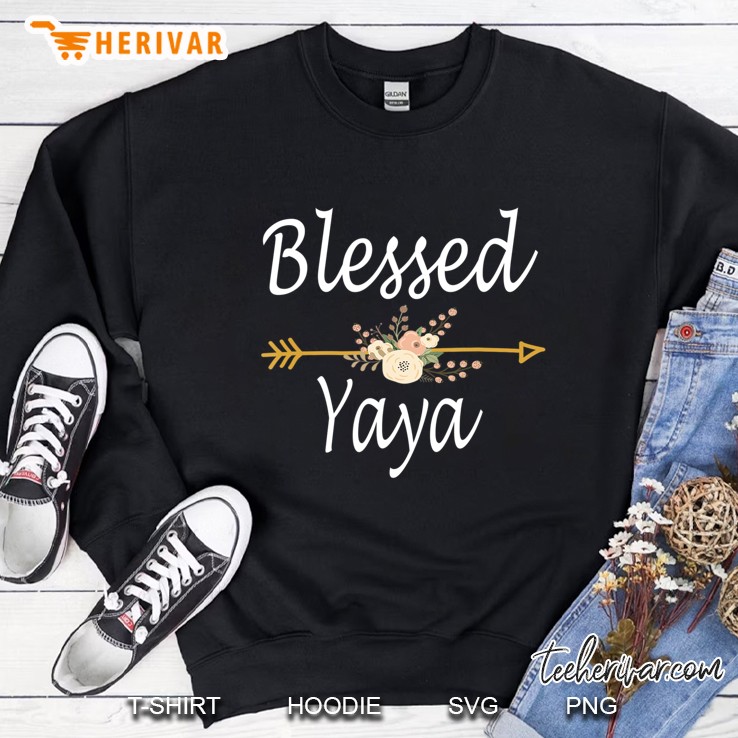 Blessed Yaya Shirt Mothers Day Mugs