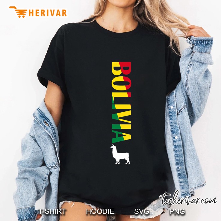 Bolivia Shirt - Bolivian Llama Soccer Ladies Tee