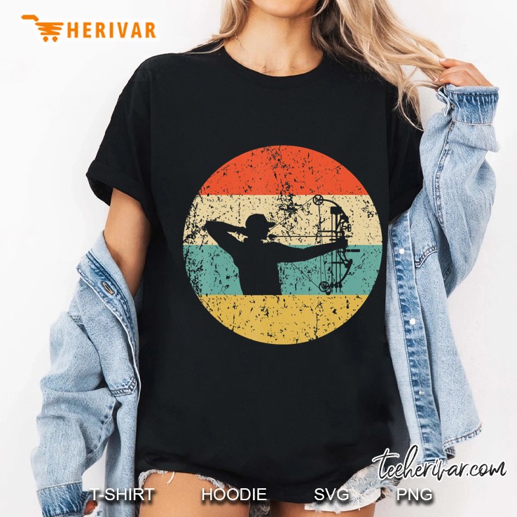 Bow Hunting Shirt - Vintage Retro Archery Ladies Tee
