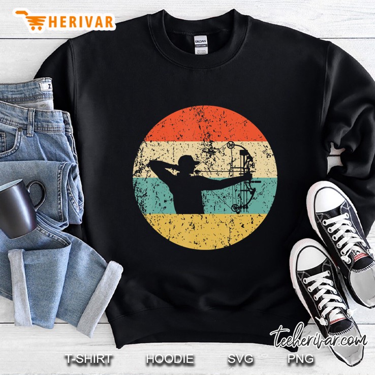 Bow Hunting Shirt - Vintage Retro Archery Sweatshirt
