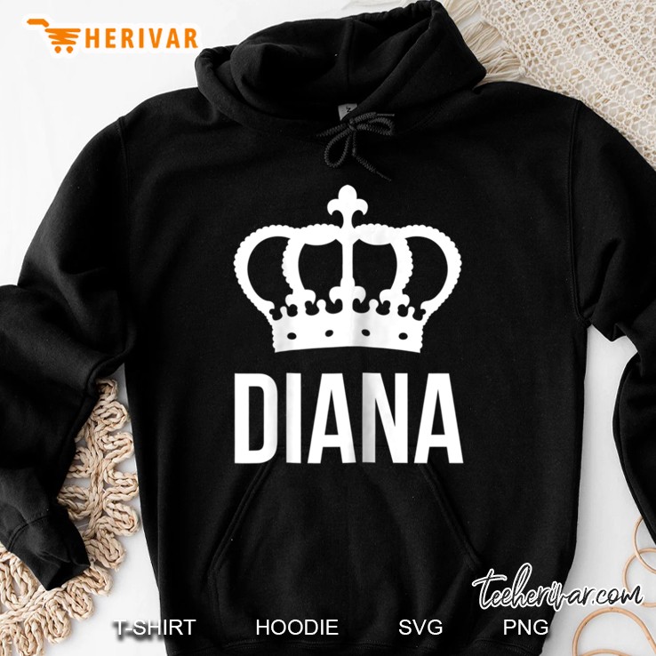 Diana Name For Women - Queen Princess Crown Mugs