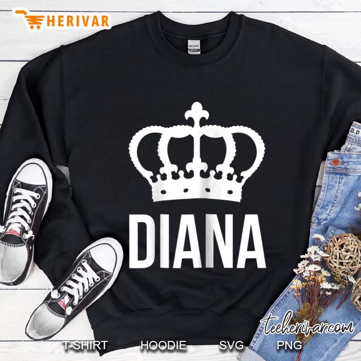 Diana Name For Women - Queen Princess Crown Mugs