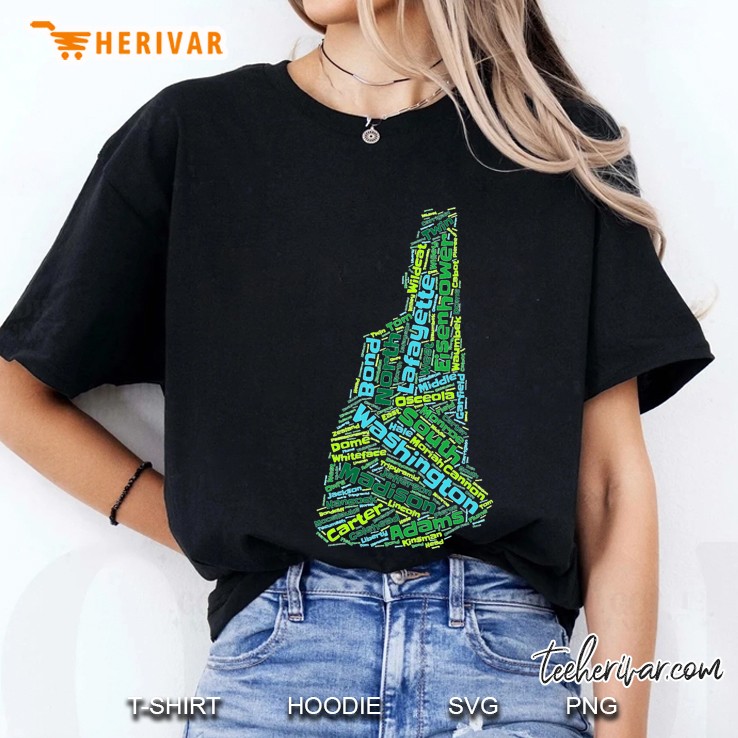 Hike New Hampshire 4000 Footers Ladies Tee