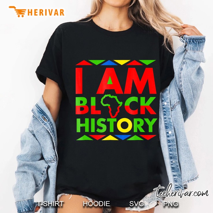 I Am Black History Month Black Pride Black Pride Ladies Tee