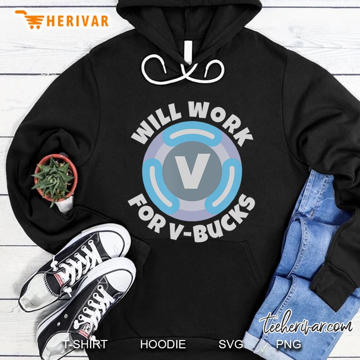 Will Work For V Bucks Funny Gaming Mugs