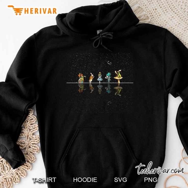 Wonderland Starry Night - Alice In Wonderland Pullover Hoodie