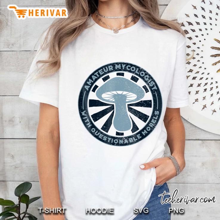 Amateur Mycologist Questionable Morels - Funny Pun Ladies Tee