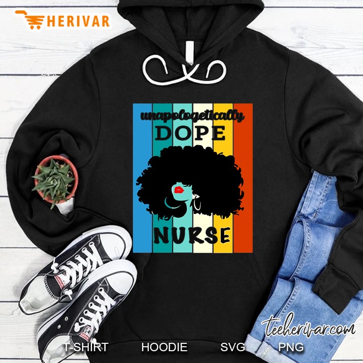 Unapologetic Dope Black Nurse Rn Practitioner Pride Vintage Version Mugs