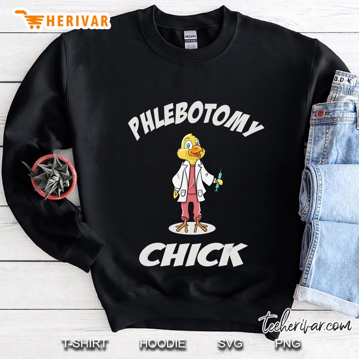 Phlebotomy Chick Phlebotomist Week Sweatshirt