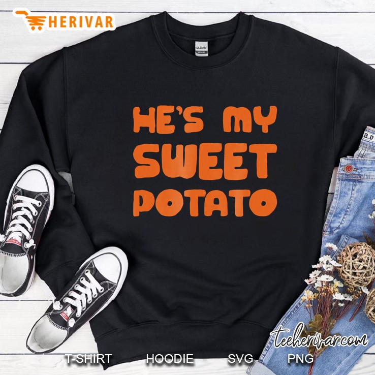 He's My Sweet Potato I Yam Shirt Mugs