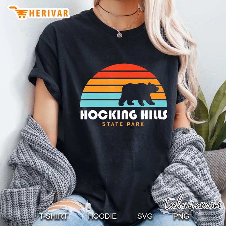 Hocking Hills State Park - Bear Hocking Hills State Park Ladies Tee