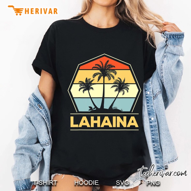 Maui Lahaina Hawaii Vocation Gift For Maui Travel Ladies Tee