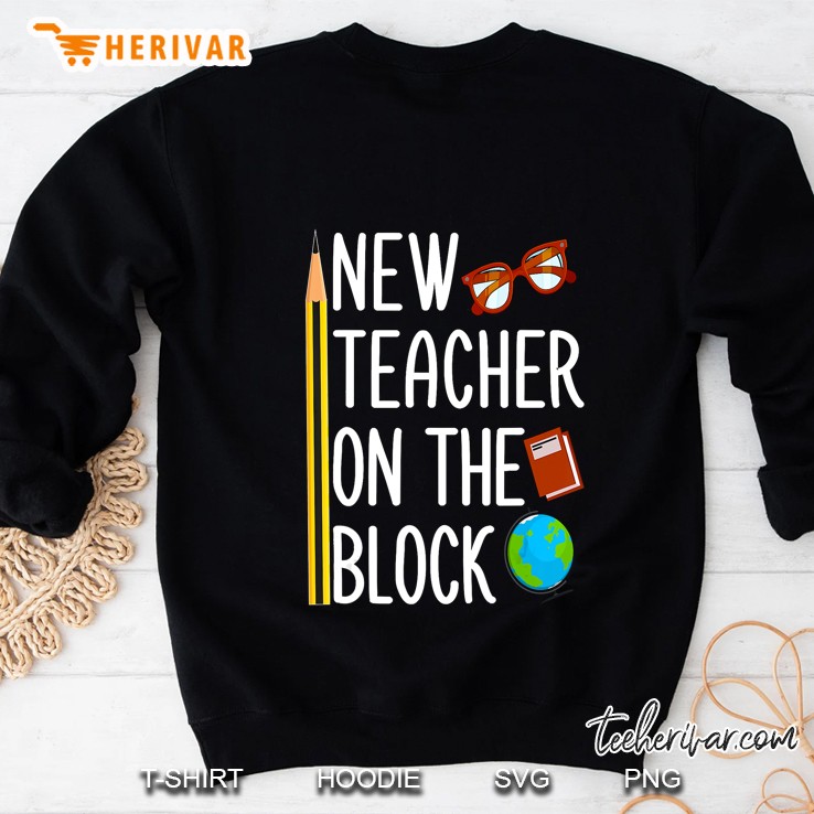 New Teacher On The Block Tshirt Back To School Mugs