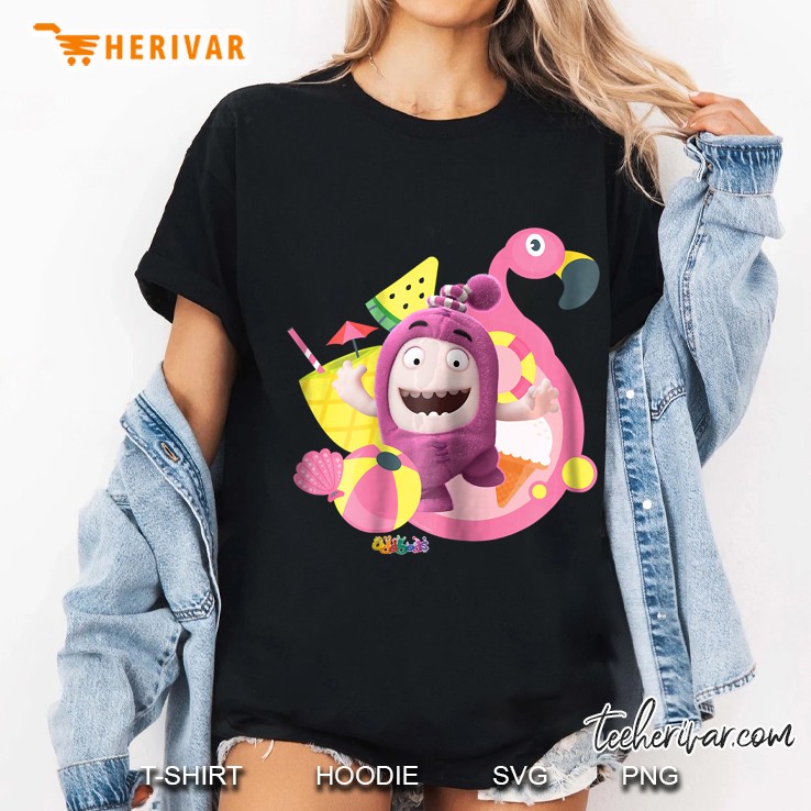 Oddbods Newt Summer Cute Funny Beach Tops Ladies Tee