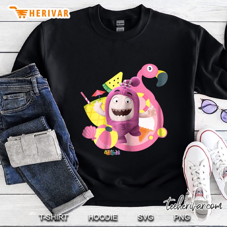 Oddbods Newt Summer Cute Funny Beach Tops Sweatshirt