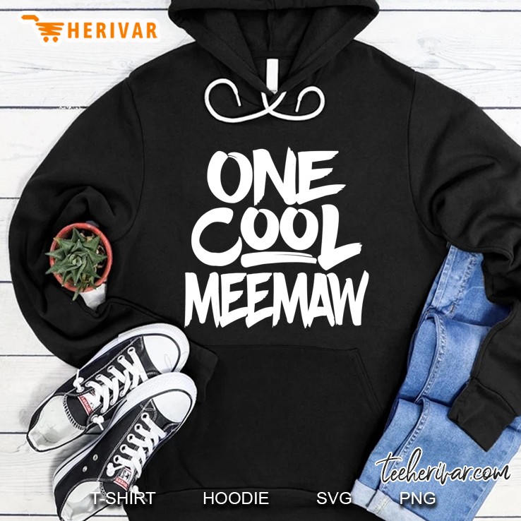 One Cool Meemaw - Grandmother Mothers Day Hoodie