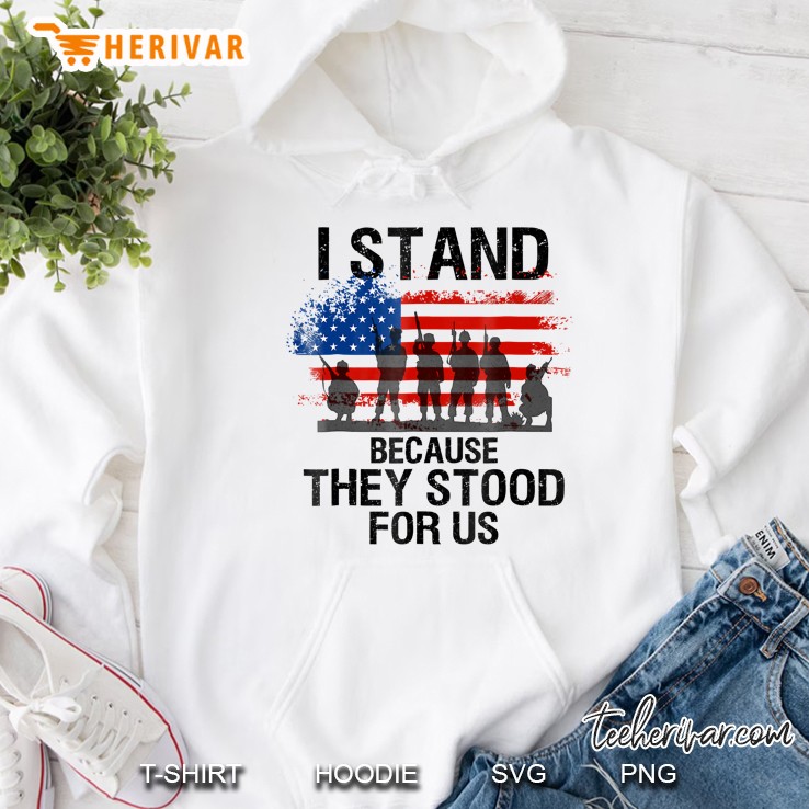 American Flag Usa - I Stand For My Flag Hoodie